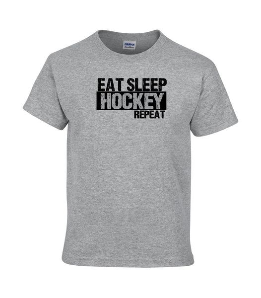 Eat Sleep Hockey Repeat tshirt