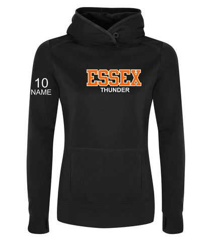 ESSEX THUNDER EMBROIDERED LADIES HOODIE