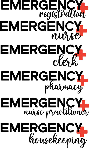 EMERGENCY WITH DESIGNATION