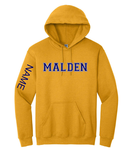 MALDEN HOODIE -NAVY, GOLD