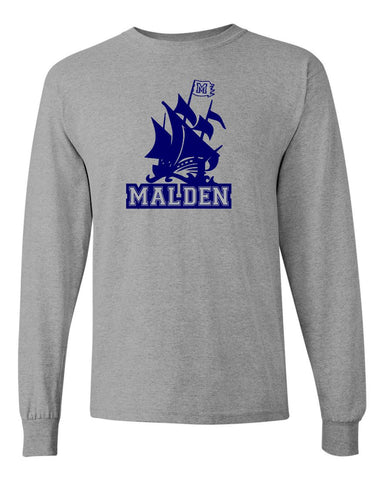 MARAUDER LONGSLEEVE-NAVY AND GREY