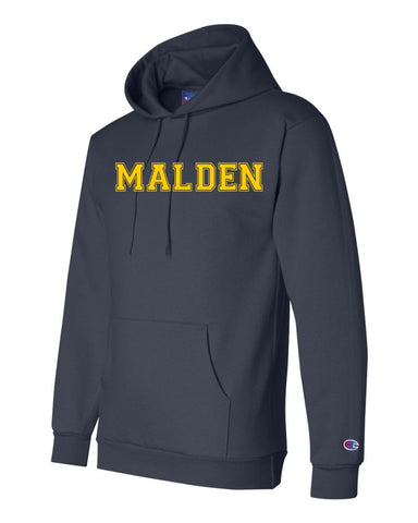 CHAMPION MALDEN HOODIE- NAVY AND GREY