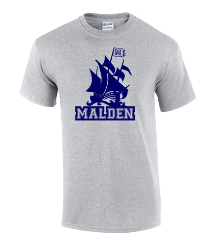 MARAUDER TSHIRT - NAVY AND GREY