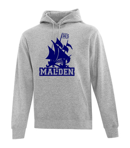 MARAUDER HOODIE NAVY AND GREY